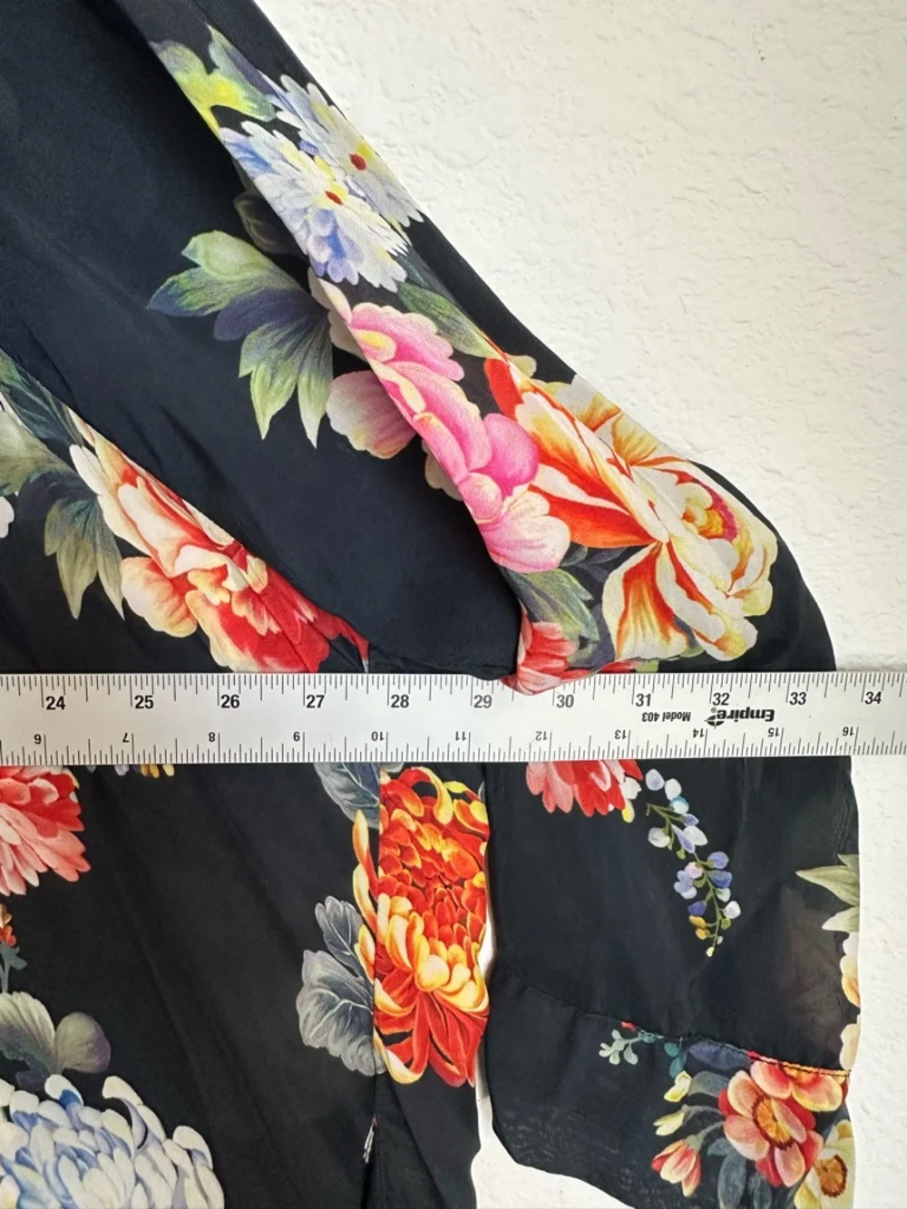 JOHNNY WAS Jazzy Kimono-Style Printed Jacket Size 1X floral embroidered